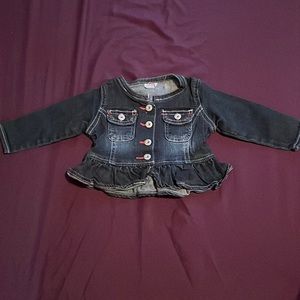 3-6 month Wrangler Girl Jean jacket